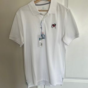NWT UGA Southern Tide Golf Polo